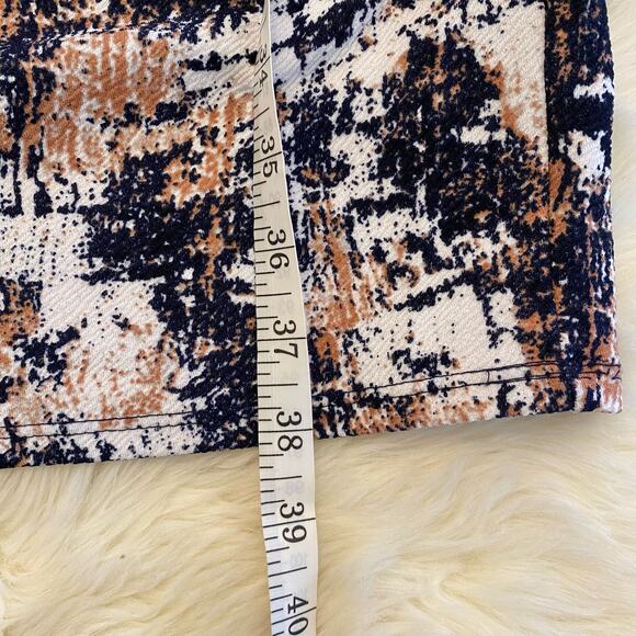 Pink Blush Maternity Blue Pink Printed Short Sleeve Dress 2XL - Picture 5 of 7